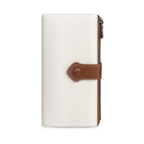 MultiValue Bifold Women Wallet, Soft PU Leather Long RFID Women