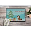 Caroline's Treasures CK3459MAT Imperial Shih Tzu Christmas Tree Doormat 18x27