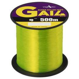 YAMATOYO Nylon Line, Gaim 546.9 yd (500 m), No. 3, 12 lb, Yellow