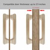 BESTNEWIE Large Wooden Door Pull Handle, 11.7 Inches - Suitable
