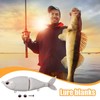 Fishing Lures for Freshwater,Top Water Blank Swimbait - Portable Wobblers