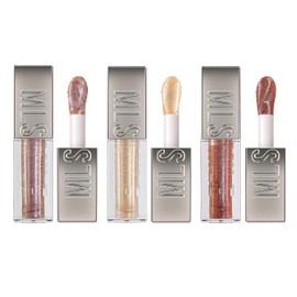 3 Brillos Labiales De Alto Brillo, Brillo De Labios Con Purpurina De Diamante, Hidratante De Larga Duración, No Pegajoso, Lápiz Labial Líquido Brillante Con Purpurina Para Mujeres Y Niñas,