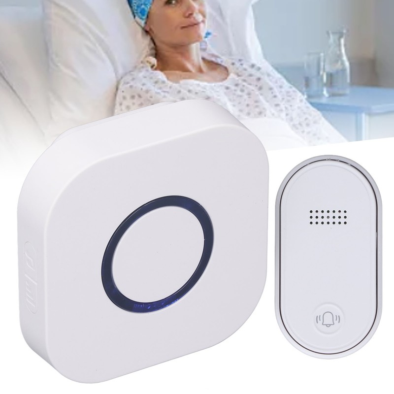 Wireless Caregiver Pager Emergency Nurse Alert System 433MHZ Volume Adjustment