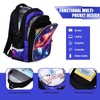 Jafeton Kids Backpack for Boys,3D Reflective Gaming School Backpack with