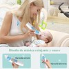 Limpiador Nasal Eléctrico, Aspirador Nasal Eléctrico para Bebés con 5