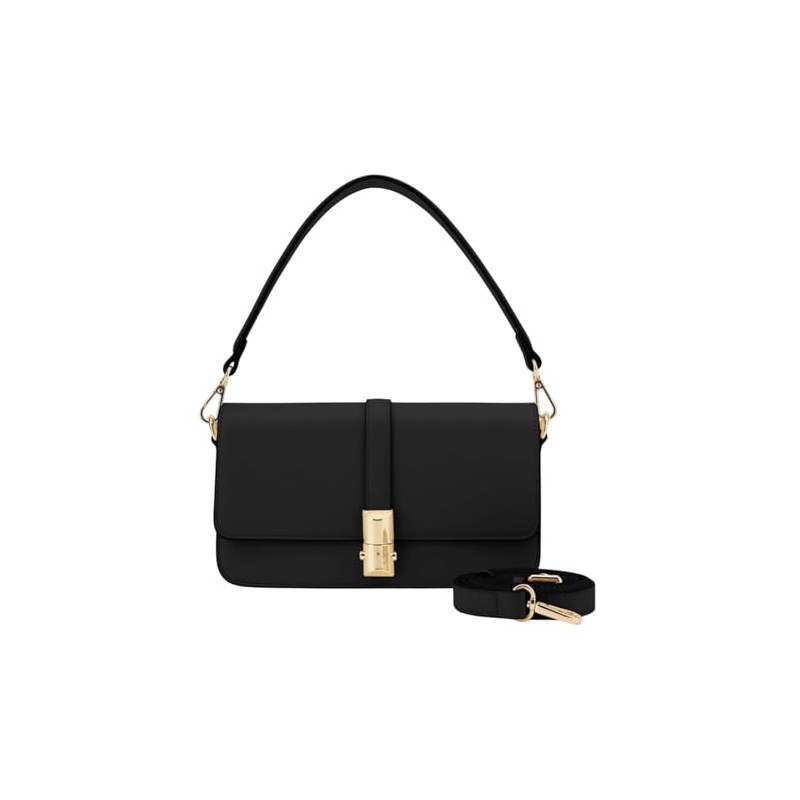 SEIDENFELT MANUFAKTUR Lilla Ro Big Crossbody Bag Black