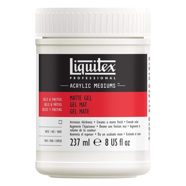 Liquitex Professional Acrylic Medium for Acrylic Paint, Matte Gel, 237