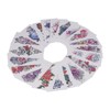 20pcs Temporary Tattoos Stickers Waterproof Long Lasting Flower Fake Tattoo