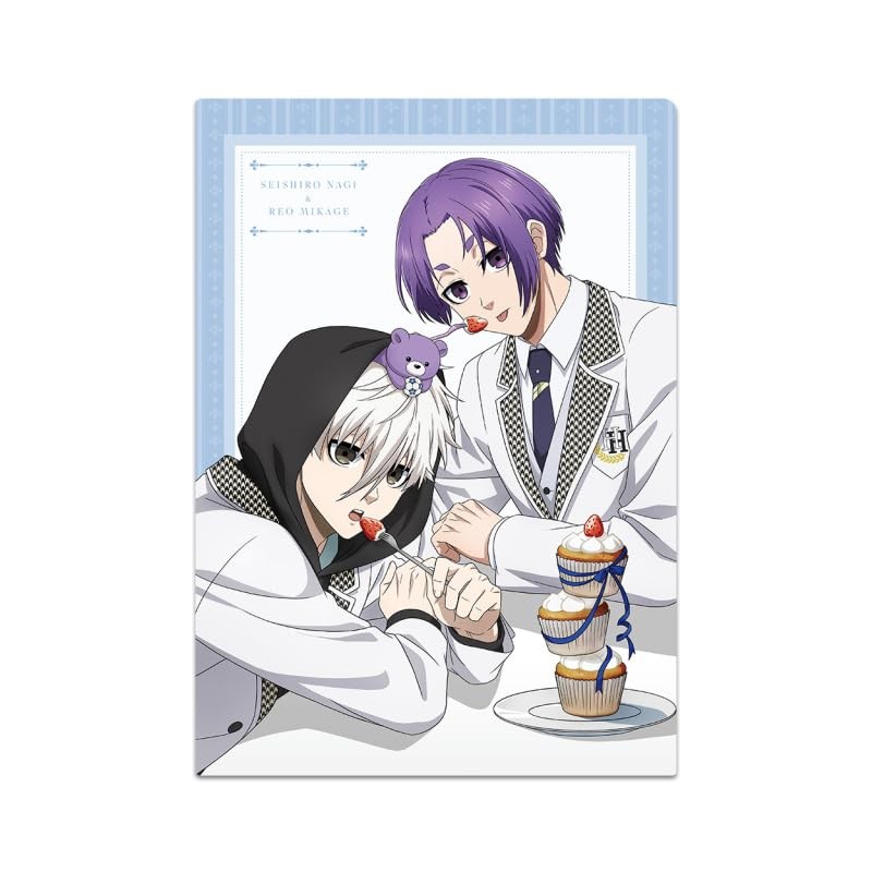 Blue Rock Anime Clear File Nagi & Reio