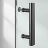 Shower Door Handle 145mm Hole to Hole Stainless Steel Door