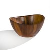 nambe Gourmet Harmony 3 Piece Wooden Salad Bowl Set |