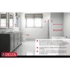 Delta 74355 Trillian Wall Mount Pivot Arm Toilet Paper Holder