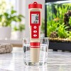 4-in-1 Digital Water Quality Tester for pH, TDS, EC &