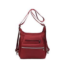 YANAIER Backpack Bag Women's 3 in 1 Handbag Shoulder Bag Stylish Multifunctional Shoulder Bags for Travel Outdoor Everyday School Shopping, burgundy