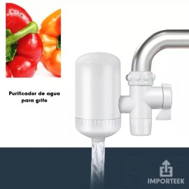 Importeek Filtro Purificador Agua Potable Grifo Llave Domestico Cocina