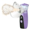 Portable Mesh Nebulizer-Style Mist Device with LED Display – Quiet