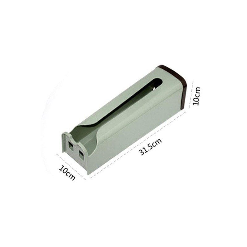 SEIWEI Hanging Trash Bags Holder Wall-Mounted Plastic Garbage Bag Storage