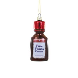 Cody Foster Vanilla Extract Ornament Glass 3" GL-263