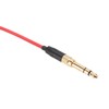 Coiled Headphone Cable Gold Plated Connector Replacement Headset Sound Cord