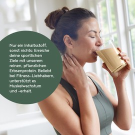 Vegan Protein Powder | Neutral | 600 g Protein Powder | Pure Pea Protein Powder | Premium Quality Protein | Made in Germany | Alpha Foods