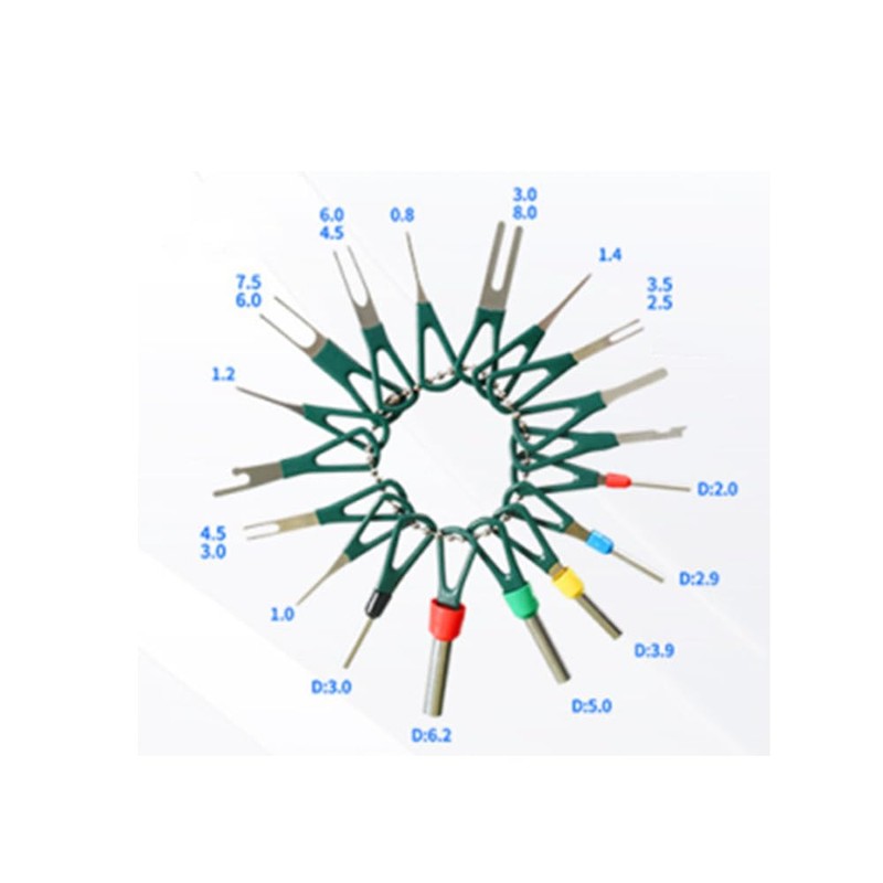 Naisfei 59 Pcs Terminal Removal Tool Kit for Car, Cable