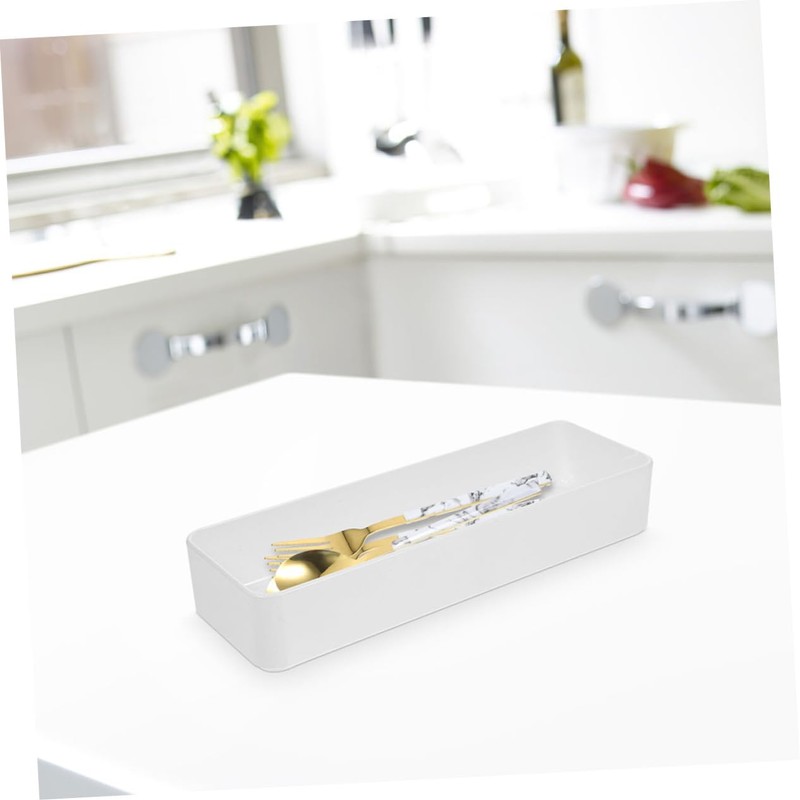 Alipis Drawer Organizers Bins Plastic 3pcs Foldable Desk Storage Box