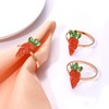 9PCS Easter Napkin Rings, Rhinestone Easter Bunny Napkin Holder Rings