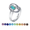 AINILOVE Color Changing Ring Sensing Temperature Ring Turtle/Dolphin/Whale/Penguin Animal Mood