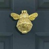 Handmade Solid Brass BUMBLE BEE DOOR KNOCKER, GOLDEN BRASS MATERIAL,VARIO
