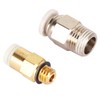 5 Sets PC4 M6 Pneumatic Fitting Push to Connect PC4