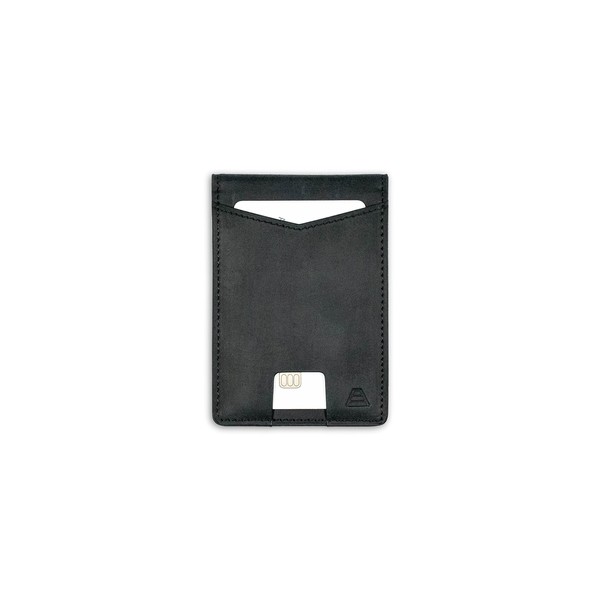 Andar Leather Slim RFID Blocking Minimalist Bifold Wallet with Money