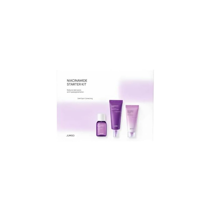 Jumiso Niacinamide Starter Kit- 3 pieces Dark Spot Correcting, Reduces