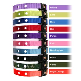 Extreme Dog Fence Dog Collar Replacement Strap - Lime - Compatible with Nearly All Brands and Models of Underground Dog Fences