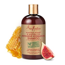 SheaMoisture Manuka Honey & Mafura Oil Intensive Hydration Shampoo, 13 Ounce