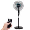 Costway 16'' Adjustable Oscillating Pedestal Fan Dual Blades LED Screen