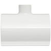 Spears 402 Series PVC Pipe Fitting, Tee, Schedule 40, White,