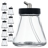 Master Airbrush (Pack of 10) TB-004 Empty 2.7-Ounce (80cc) Glass