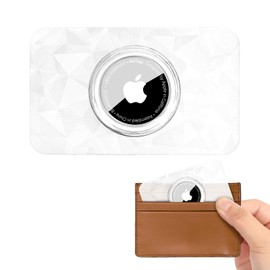 Vsagier for Airtag Wallet Holder [Ultra Thin] for Passport Holder for Travel Women, Mens Wallet with Airtags Cases, Card Case for Keychain, Purse, Handbag, Backpack, Clutch Bag(Clear)