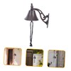 Ciieeo Sturdy Vintage Bells Iron Doorbell Dinner Bell Style for