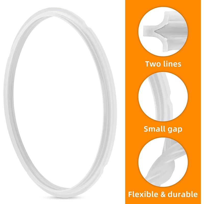 Original Sealing Ring Compatible with Crock-Pot Quart and 6 Quart