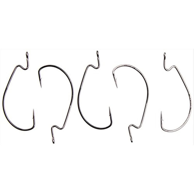 Ultra Lock Soft Plastics, Wide Gap, Z-Bend Offset - 5/0