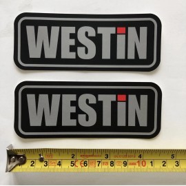 Unbranded 2 WESTIN Decals Stickers offroad superwinch overland adventure camping racing rv