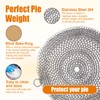 Gosknor Baking Pie Crust Weights Chain, Stainless Steel Pie Weight