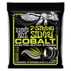 4 PACK Ernie Ball 2728 COBALT Slinky Electric Guitar Strings