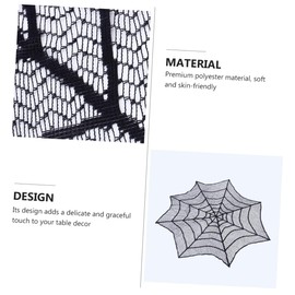 COLLBATH 2pcs Home Table Cloth Tablecloths Set Non-Slip Heat-Resistant Skin-Friendly