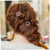 Healvian 20pcs Star Hair Clips for Women Cute Snap Barrettes
