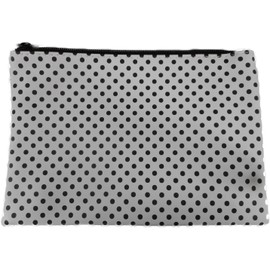 Wallet Black Dots 22 x 15 cm 50s Beach Purse Cosmetic Bag Toiletry Bag Decorative GTT J244, multicoloured, Bag