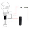 Dice Shape Shift Head Resin Gear Shifting Lever Knob Transmission