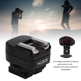 Akozon Speedlite TF-334 Flash Adapter with Additional PC Sync Connector for A7, A7C, A7R, A7RII, A7MII, A7RIII, A7MMIII, A74, A7R4, A7R4A,