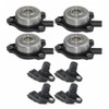 REVO 4PCS Camshaft Position Sensors + Camshaft Adjuster Magnets Kit